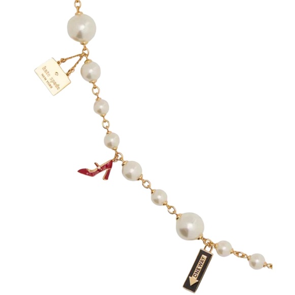 Kate Spade New York Statement Charm Necklace - Picture 3 of 6